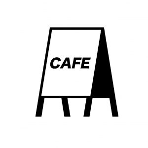minimalist café